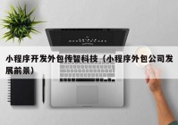 小程序開(kāi)發(fā)外包傳智科技（小程序外包公司發(fā)展前景）