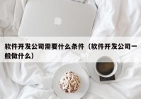軟件開(kāi)發(fā)公司需要什么條件（軟件開(kāi)發(fā)公司一般做什么）